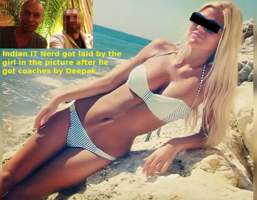 Student result with an attractive woman